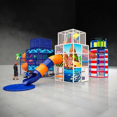 Детский игровой лабиринт "Фантазиленд"