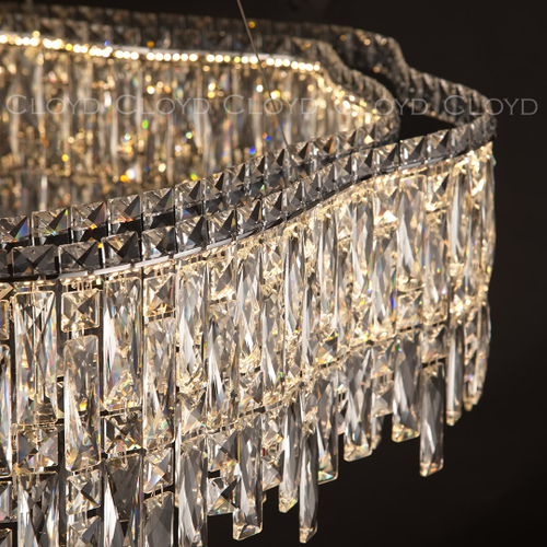 Люстра Cloyd ANTREA-A C1 / Ø62 см - хром (арт.11223)