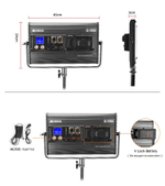 E-IMAGE E-1060 Bi-color Panel LED light Светодиодный осветитель