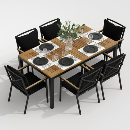 Стол обеденный Ideal Patio ТЕЛЛА  из тика 180x90