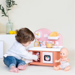 Кухня с духовкой Smoby Baby Nurse 220501 для куклы до 42 см с 6 аксессуарами 220501 — фото 4