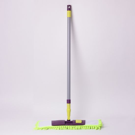 Полотер с основанием 40х14.5 см, насадкой из микрофибры и телескопической рукояткой 120 см Valsar