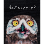 НОВИНКА! Тетрадь общая 48 листов на скрепке "Эмоциональные совы"
