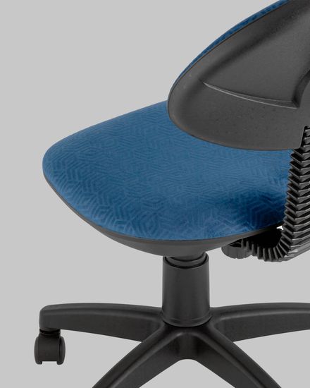 Кресло компьютерное детское УМКА геометрия синий