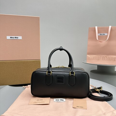 Miu Miu Arcadie Leather Bag 27 cm