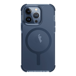 Чехол Uniq Combat AF для iPhone 15 Pro Max Smoke Blue (MagSafe) (Синий)