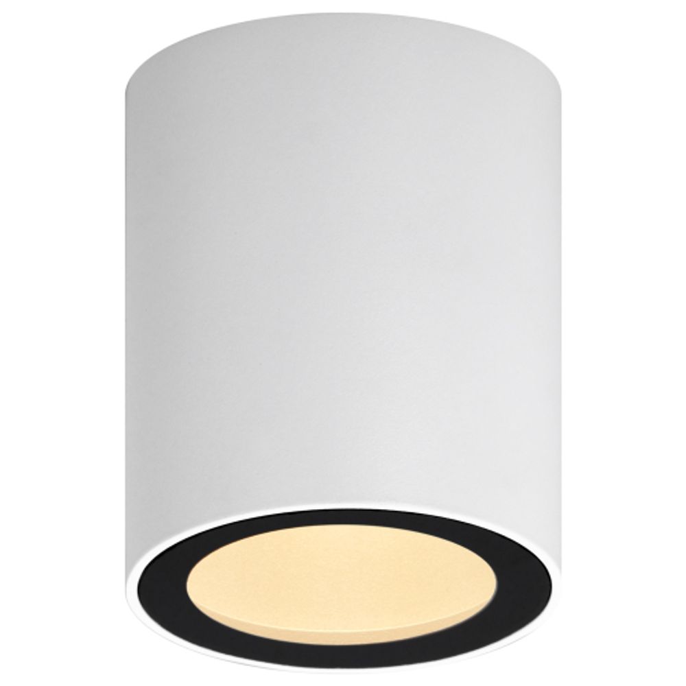 Светильник накладной ЭРА OL48 WH/BK под лампу MR16 GU10 IP44 черный/белый