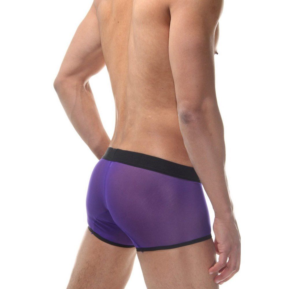 Мужские трусы хипсы фиолетовые Don Moris DM111892