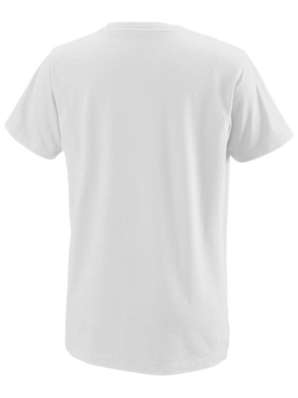 Футболка для мальчика теннисная Wilson Team II Tech Tee Youth - white