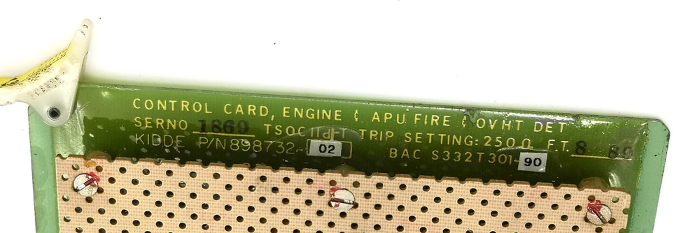 Fire control card 898732-02