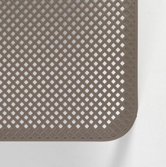 Столик пластиковый журнальный Net Table 100 Nardi цвет тортора