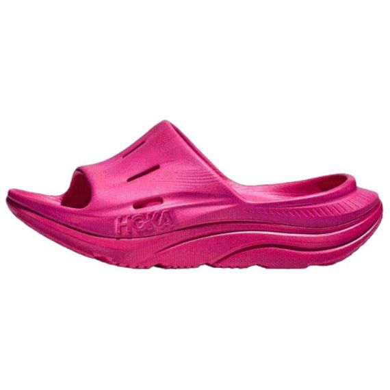 Hoka One One Ora Recovery Slide 3 'Pink Yarrow'