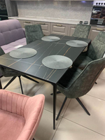 Стул DC-2211 темно зеленый ADORE17/черный