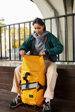 Рюкзак Technic Rolltop L желтый