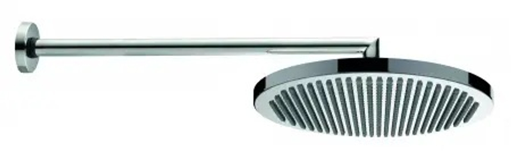 Bossini Apice душ верхний Ø280 мм, настенный кронштейн 400 мм, цвет хром