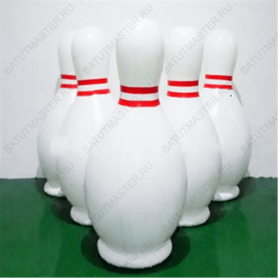 Командная игра "Зорбо - боулинг", зорб ТПУ 2.2*2.2, кегли 6 шт 1.5*0.6*0.6