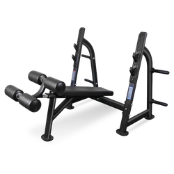 Скамья для жима с отрицательным наклоном Bronze Gym BR-1013