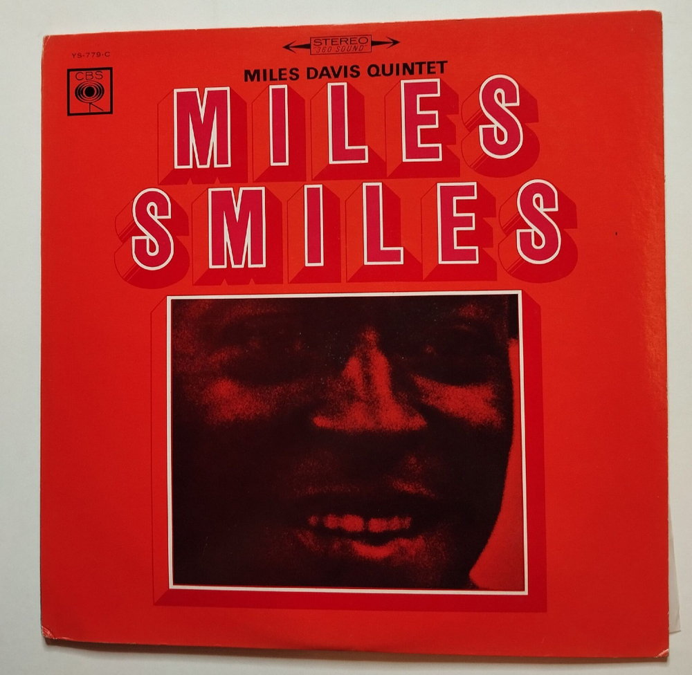 Винтажная виниловая пластинка LP Miles Davis Quintet Miles Smiles (Japan 1967) (No Obi)