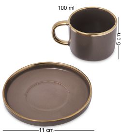 GAEM Art MUG-433/4 Набор из 6 чайных пар