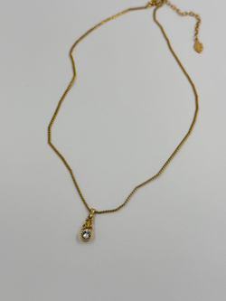 Кулон с кристаллом Courreges