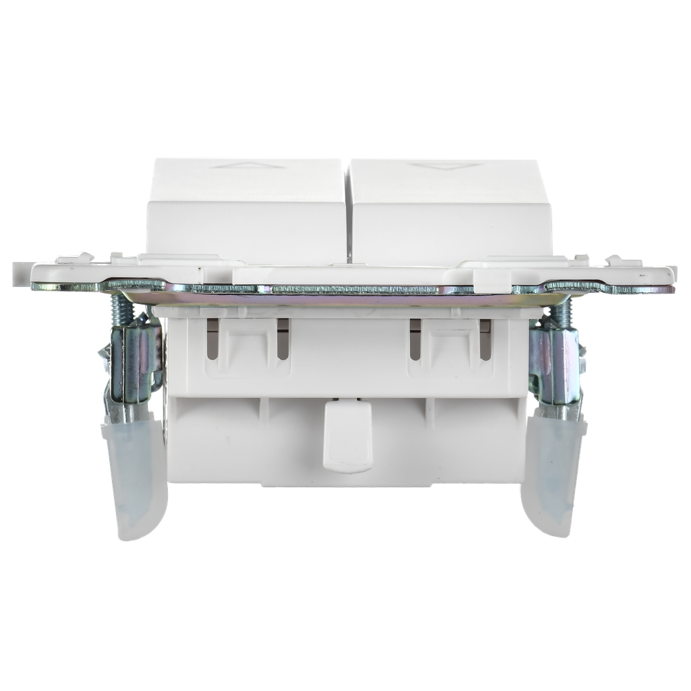 SKANDY Выключатель жалюзи 10А SK-V12W арктический белый IEK