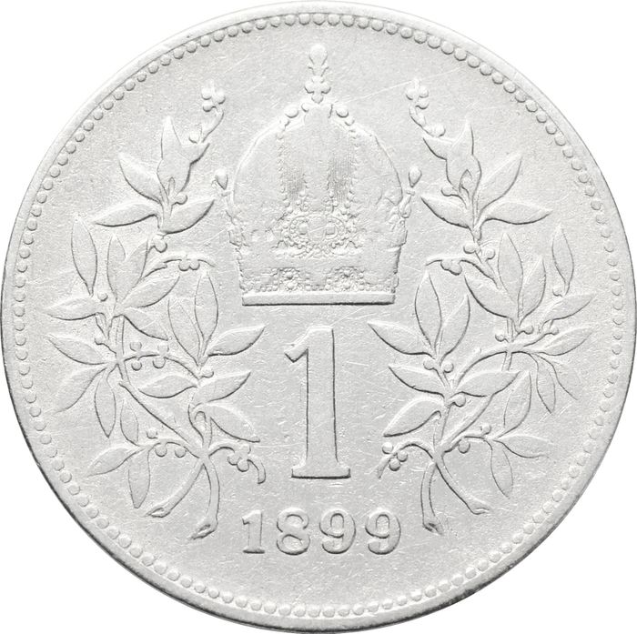 1 крона 1899 Австрия