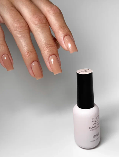 Lovia Cure Porcelain Top Beige - Топ Фарфоровый бежевый без л\с, 8 мл