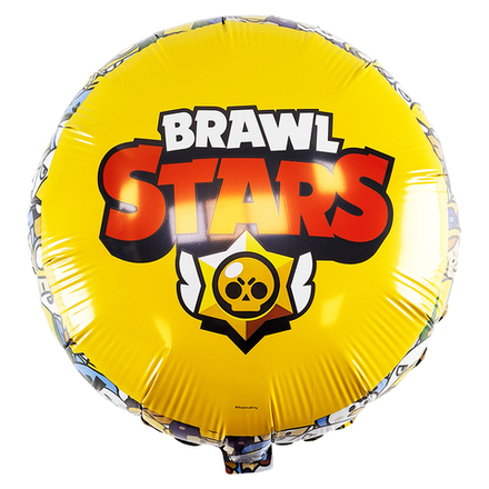 Шар Круг Brawl Stars Герои (Желтый)