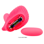 Розовый вибратор для стимуляции клитора и точки G Pretty Love Fancy Clamshell BI-014368W