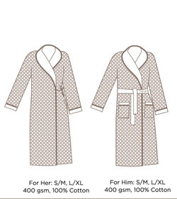 Халат мужской Hamam Tosya белый