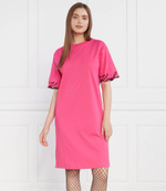 Платье karl signature slv hem Karl Lagerfeld - розовый(235W1357)