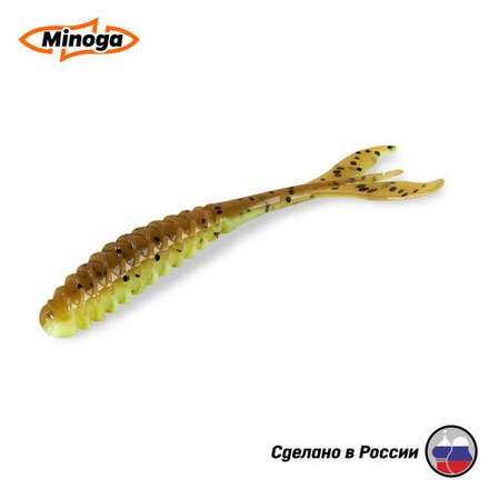Силиконовая приманка "Minoga" PULSAR 2,0"(10шт) 50мм, 0,37гр, цвет 109