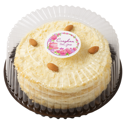 Пирог Миндальный с вишней Сладкая жизнь