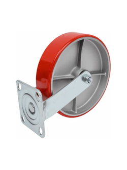 Колесо промышленное поворотное с подшипником 200мм ПУ/чугун Gigant G-04-09-24