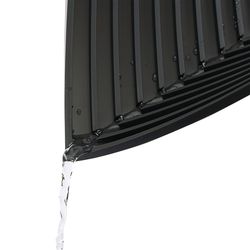 Коврик для сушки посуды Dry Flex, 34,6х44,6 см, графит