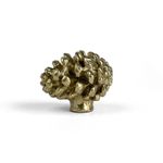 Ручка-кнопка MOS005 brass