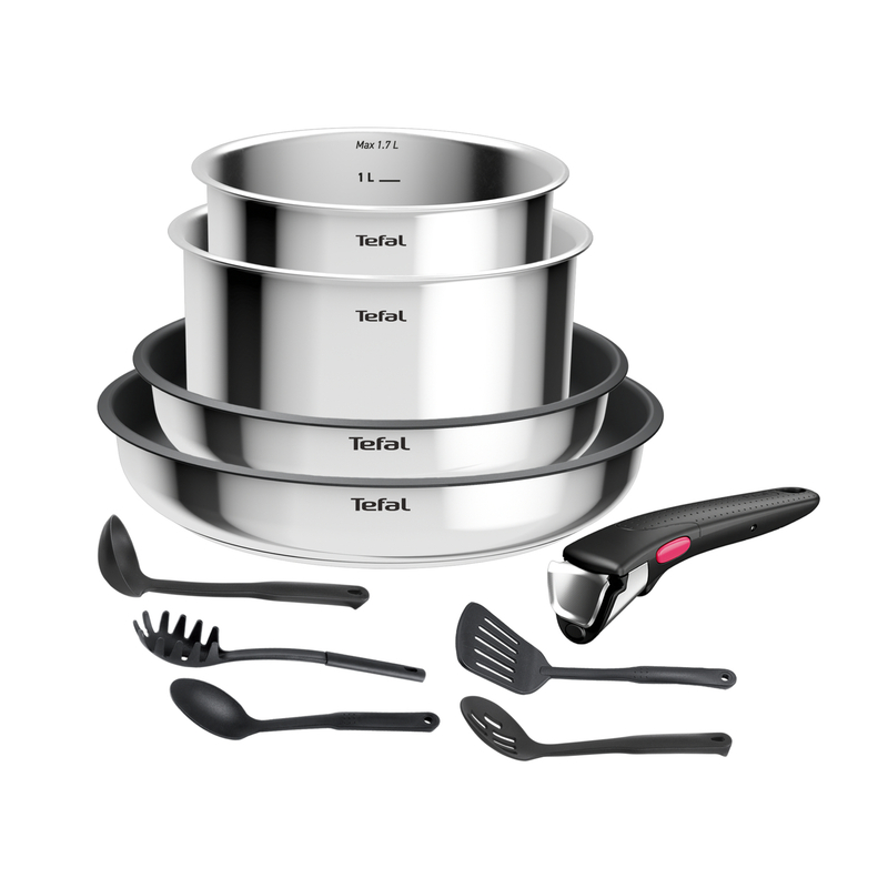Автоматическая кофемашина KRUPS EA870810 + Набор посуды Ingenio Cook Eat 10 предметов L881SA04