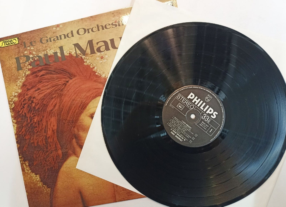 Винтажная виниловая пластинка Поль Мориа Le Grand Orchestre De Paul Mauriat Lete Indien (France 1975)
