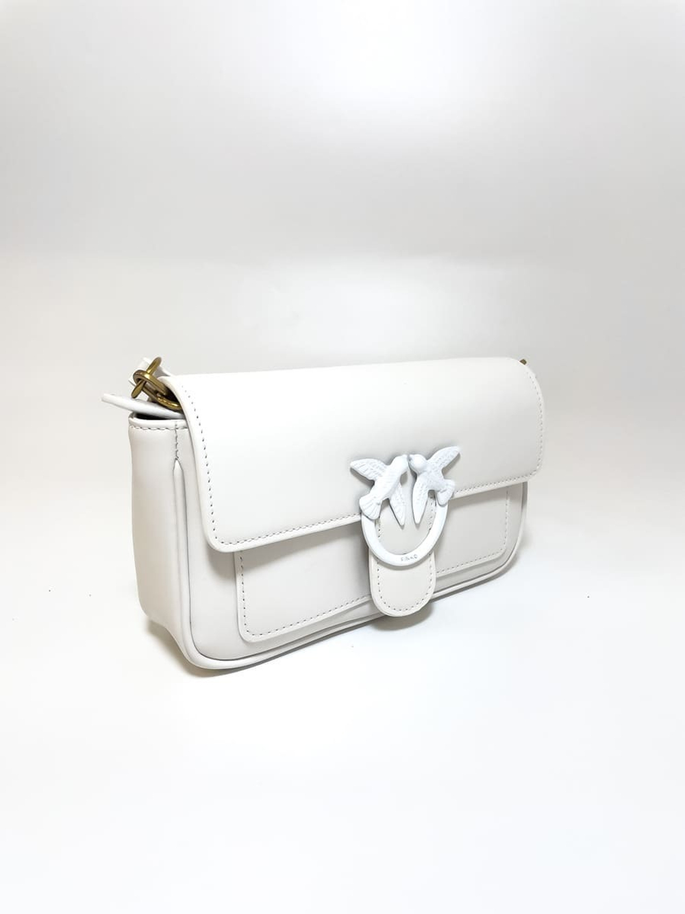 POCKET LOVE BAG SIMPLY ICON – white