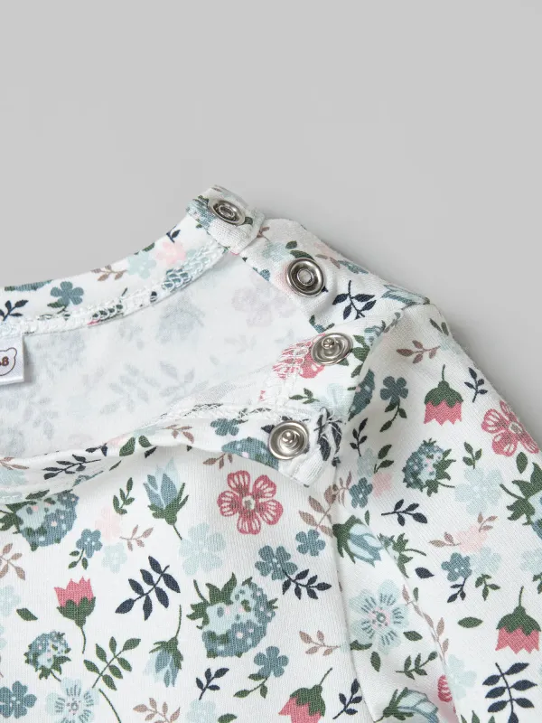 Платье с оборкой 