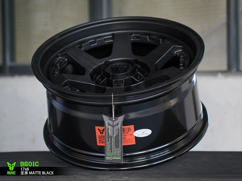 Диск колёсный литой BEAST OFFROAD 9601С R17 8,0 ET0 Matte Black