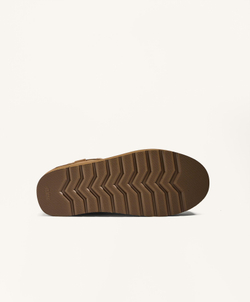 OYSHO Сапоги из спилка на платформе, кротовый