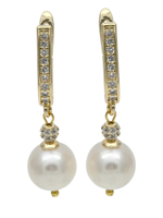 91003265 Серьги Selena Pearls