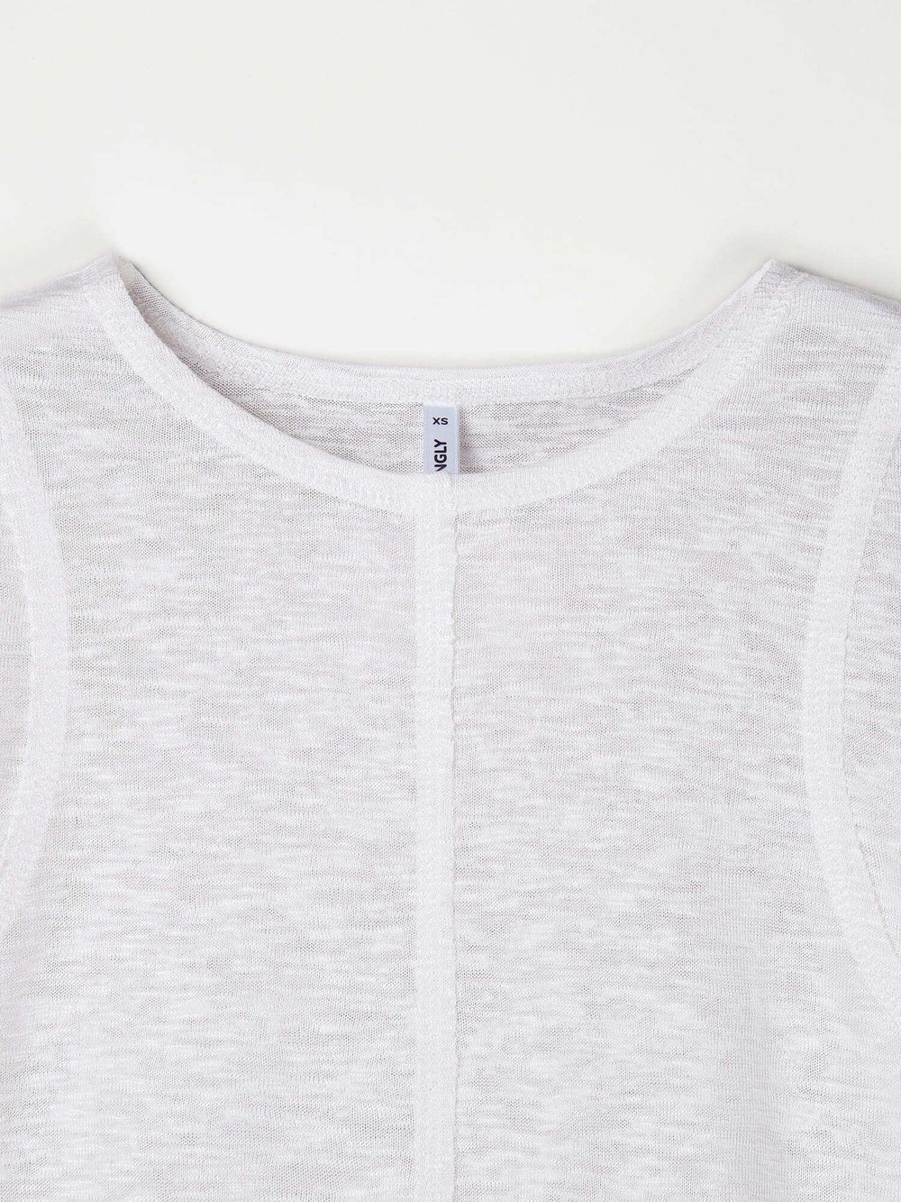 Лонгслив Slim Fit "Белый" женский