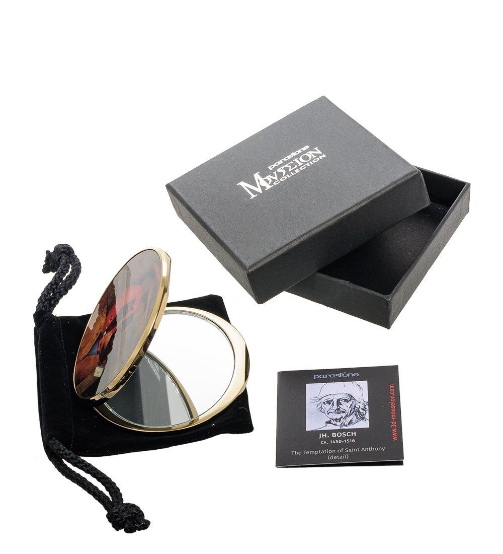 pr-M25JB Зеркальце «Искушение Св.Антония» Босх, фрагмент (Museum.Parastone)