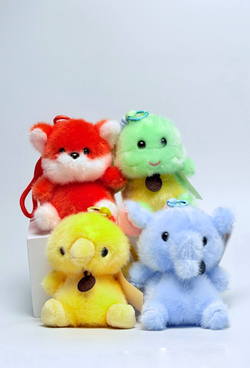 Мягкий брелок "Зоопарк" оптом.