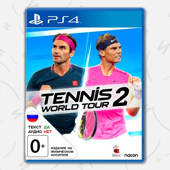 Игра Tennis World Tour 2 (PS4, русские субтитры)
