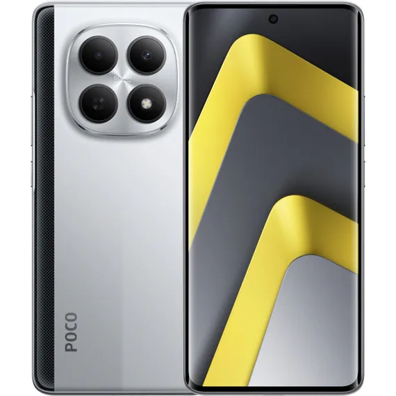 Смартфон Xiaomi POCO M8 5G 8 ГБ | 512 ГБ (Серебристый | Silver) (версия Global)