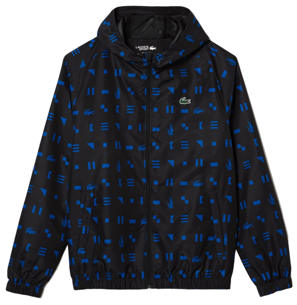 Для мужчин Костюм теннисный Lacoste Sport Tennis Tracksuit - black/blue/black