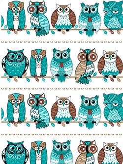 Наволочка комплект 2шт Полисатин Мечта "Owl" 45x45 см на молнии